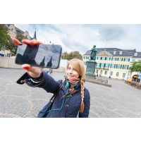 Kulinarische Stadtführung Bonn: Selfie am Beethovendenkmal