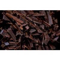 Schokoladen-Tasting Bonn – dunkle Schokolade geraspelt