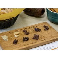 Schokoladen-Tasting Bonn – Tasting-Brett