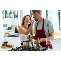 Single-Kochkurs-Bonn Leute beim Kochen kennenlernen