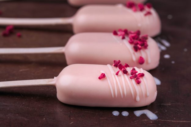 Backkurs Düsseldorf – rosa Cakesicles