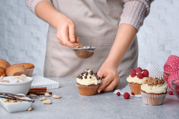 Cupcake-Backkurs Düsseldorf –Cupcake garnieren