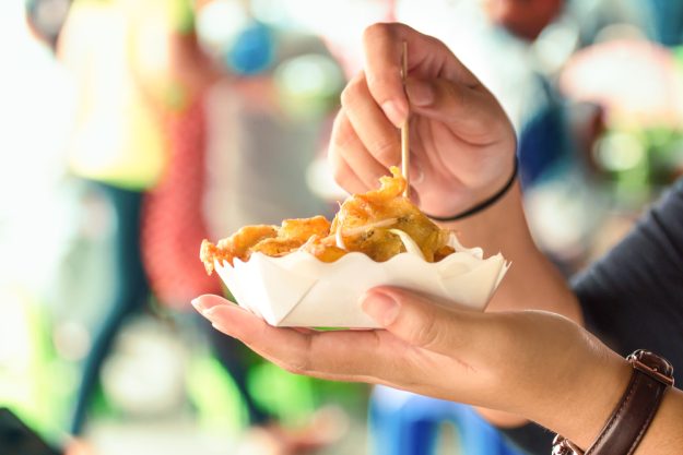 Kulinarische Stadtführung Düsseldorf – Imbiss auf die Hand