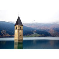 virtuelle Reise Südtirol versunkene Kirche