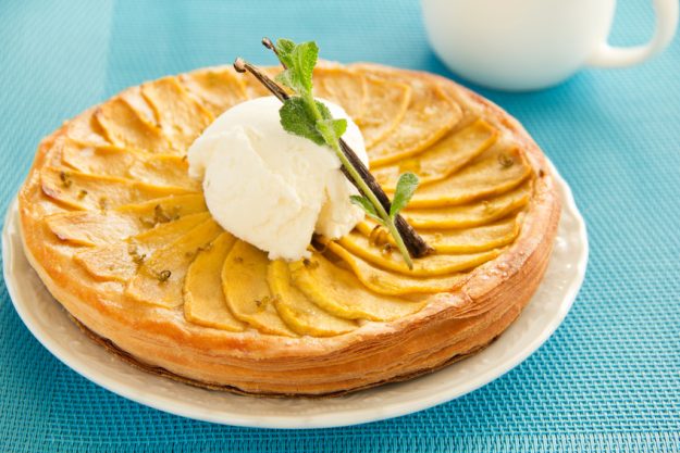 französischer Kochkurs Nürnberg - Apfeltarte