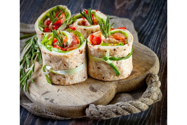 Weihnachtsfeier Nürnberg sommerliche Wraps